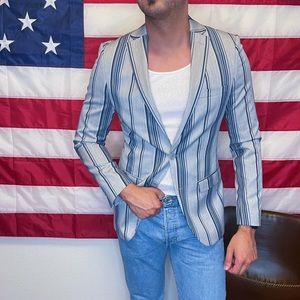 Vintage striped blazer size 38